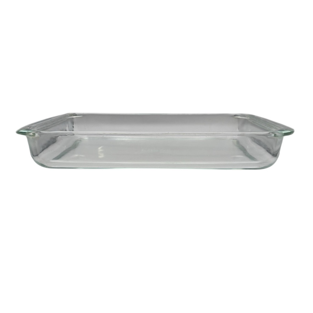 Vintage Pyrex Clear Glass Rectangular Baking Dish - Picture 2 of 5
